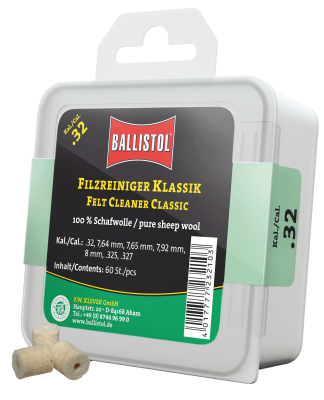 Ballistol Tampon de nettoyage Classique .32 (60)