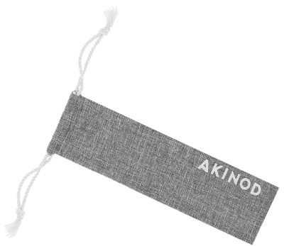 Akinod 12H34 Besteck, hochglanzpoliert, Olivenholz