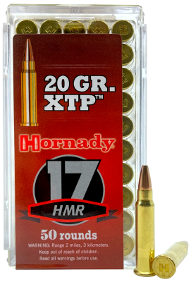 Hornady Rimfire Varmint Express .17HMR, 20gr XTP