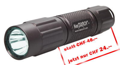 Nextorch Lampe X1, LED 65Lumen/90Min