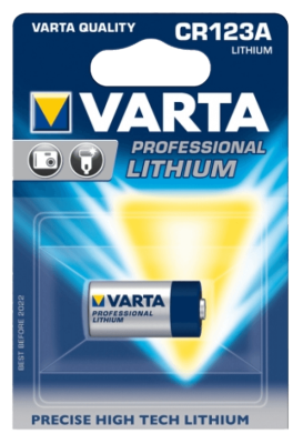 Varta Batterie CR 123A Foto Lithium