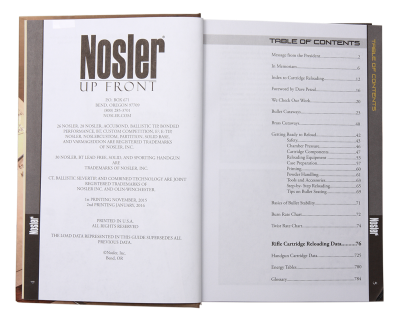 Nosler Livre Reloading Manual, #7
