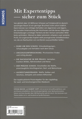 Schuss und Anschuss, Kosmos Verlag