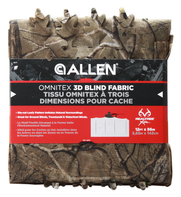 Allen OmniTex Camo Leaf Blind Fabric 56"x12',RT-Xt