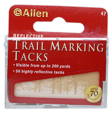 Allen Trail Marking Tacks, 50 per pack