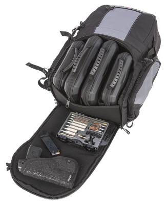 Allen Arsenal Handgun Range Backpack, blk/gray
