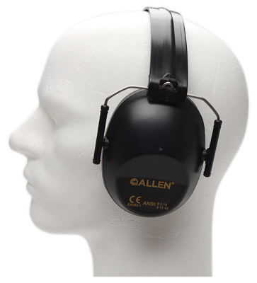 Allen Low Profile Hearing Protection, 26NRR blk