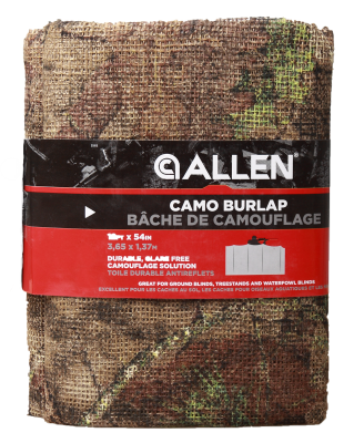 Allen Burlap Camo Fabric 54"x12', MO-BU Country